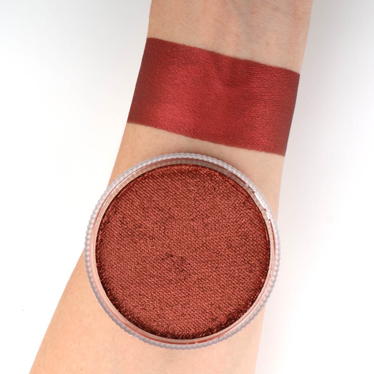 30g Professional Face Body Paint Cake - pearly reddish