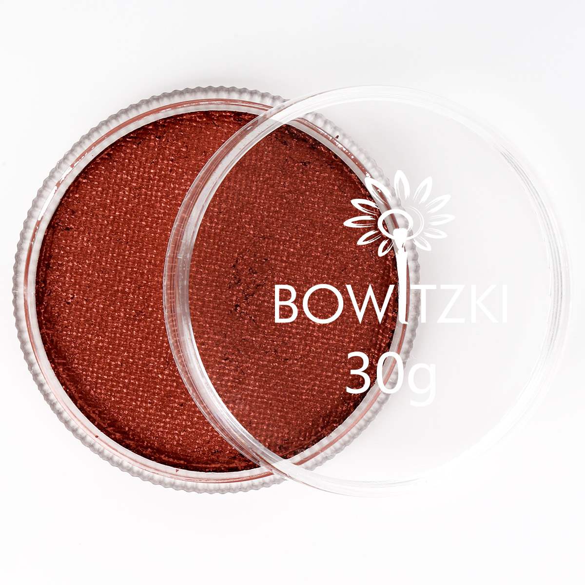 30g Professional Face Body Paint Cake - pearly reddish