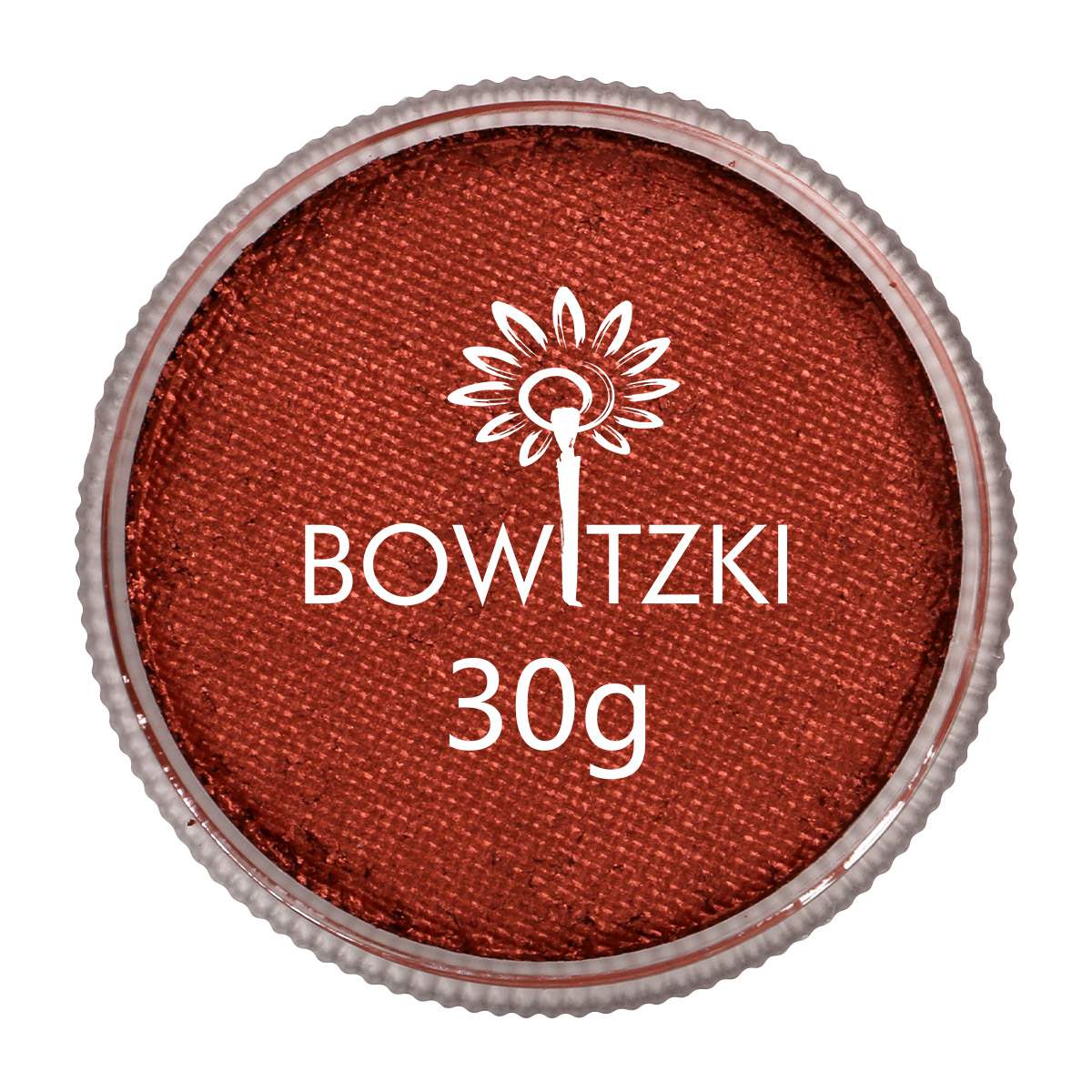 30g Professional Face Body Paint Cake - pearly reddish