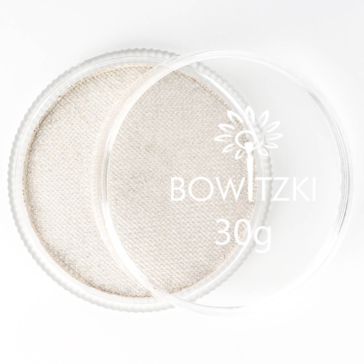 30g Professional Face Body Paint Cake - pearly white