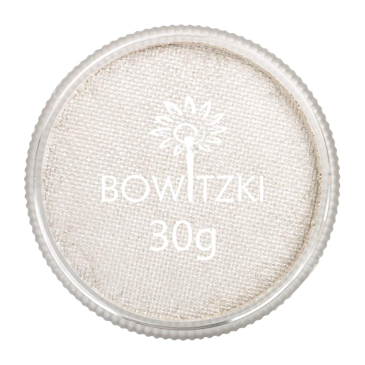 30g Professional Face Body Paint Cake - pearly white