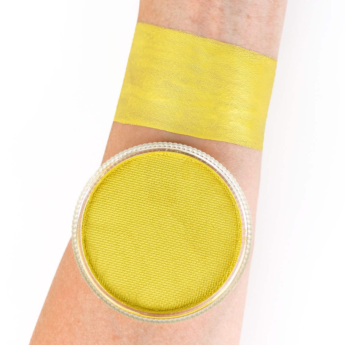 30g Professional Face Body Paint Cake - pearly yellow