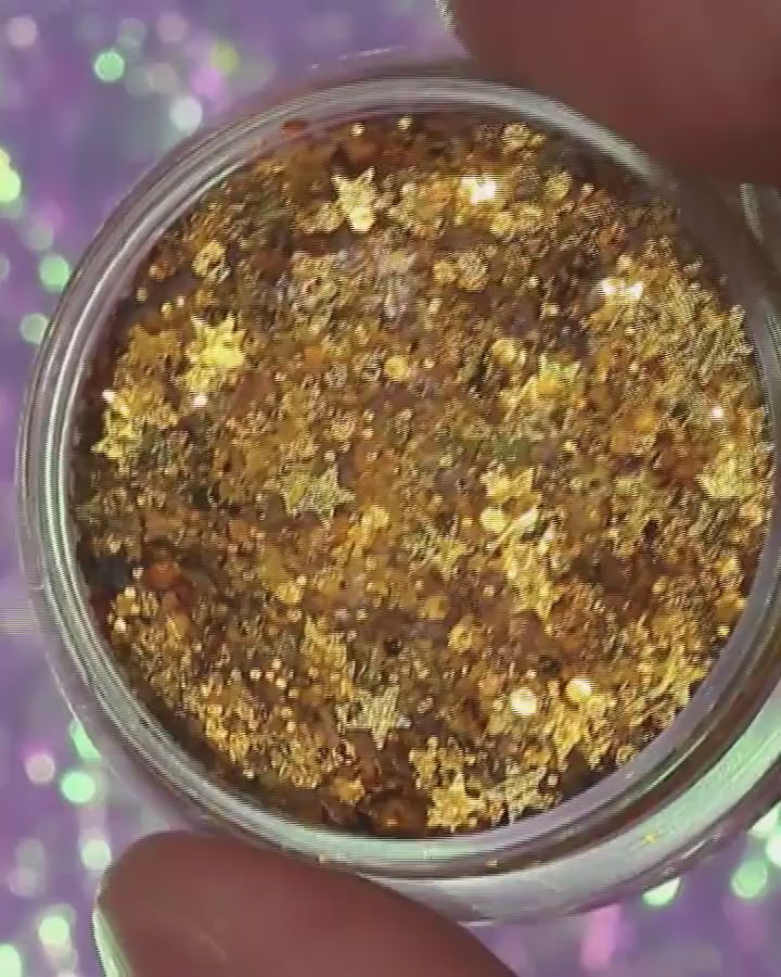 Sunny Crown – Gold Glitter Cream