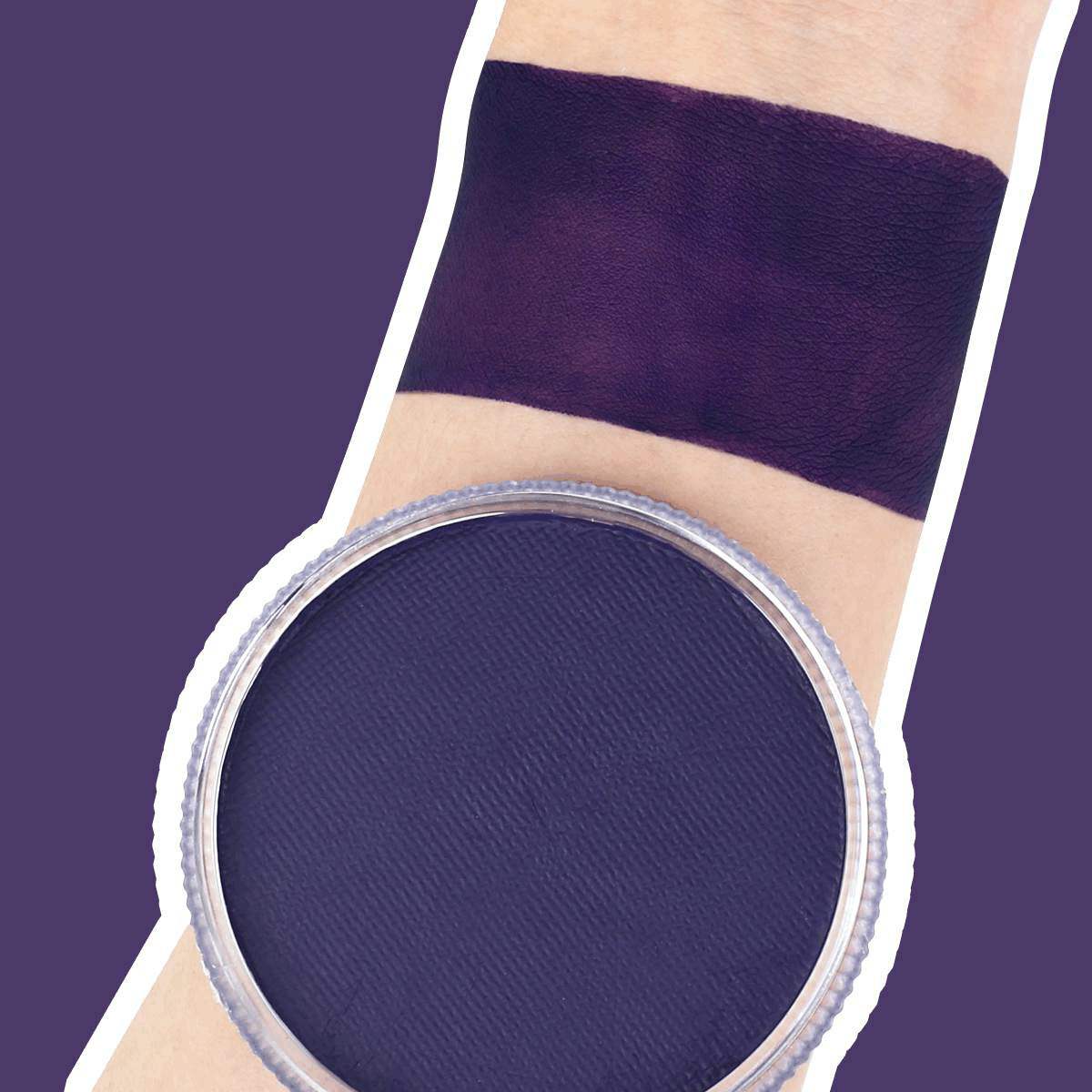30g Professional Face Body Paint Cake - purple