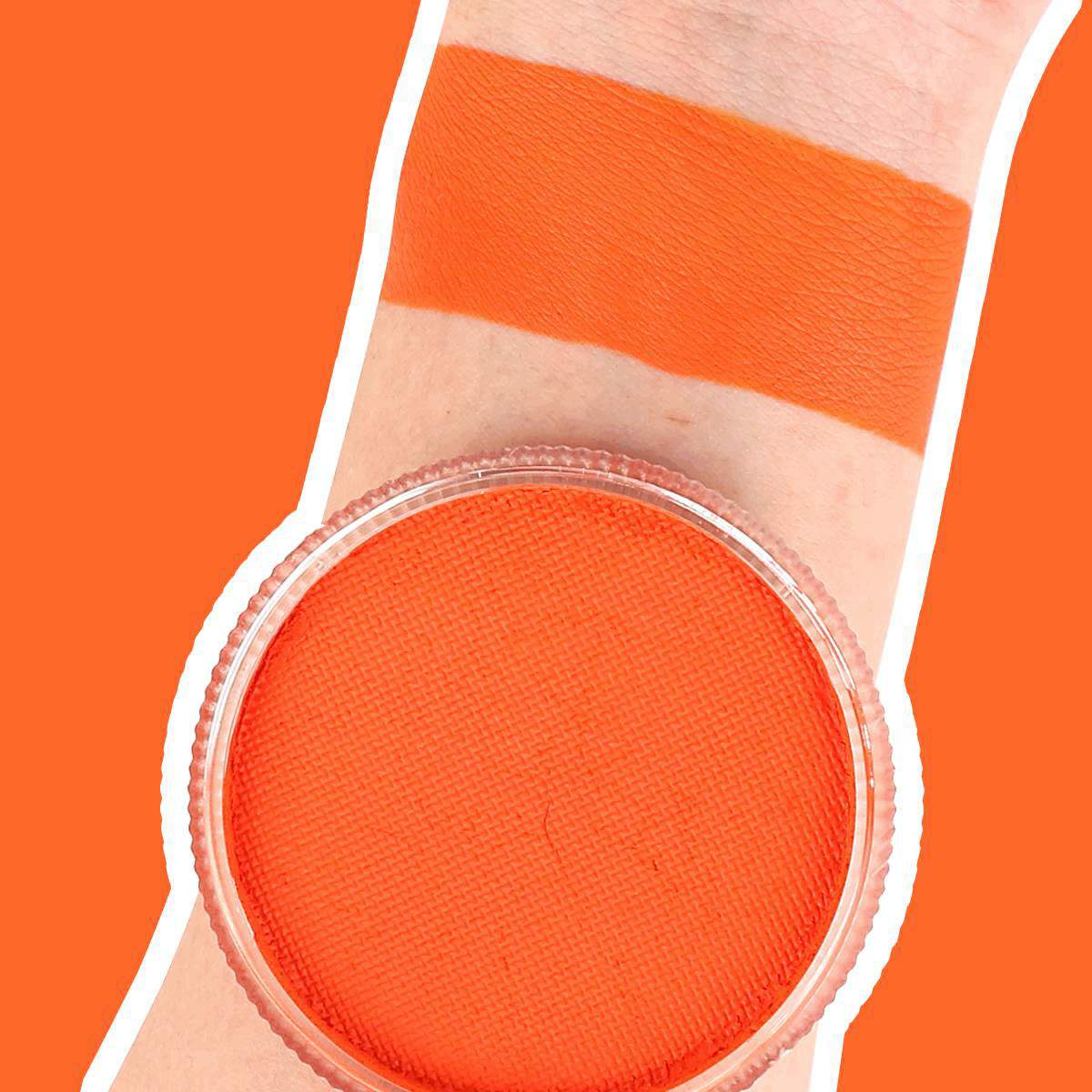 30g Professional Face Body Paint Cake - saffron