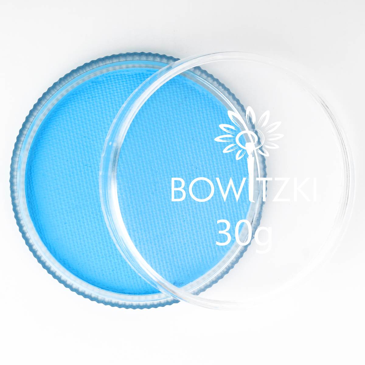30g Professional Face Body Paint Cake - uv pastel blue