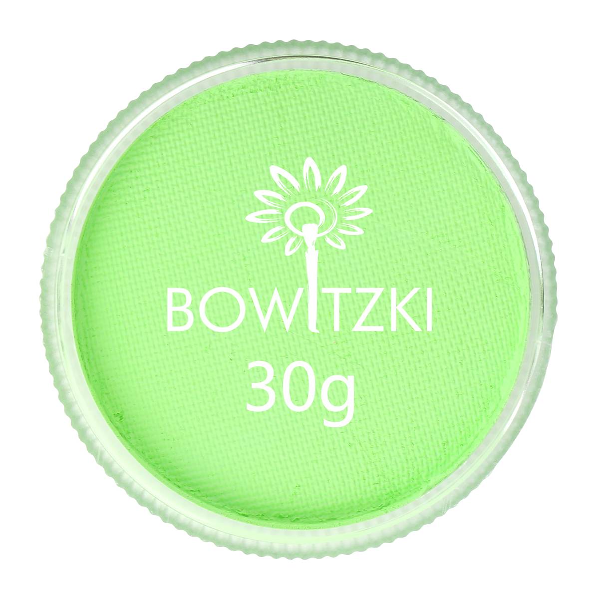 30g Professional Face Body Paint Cake - uv pastel green
