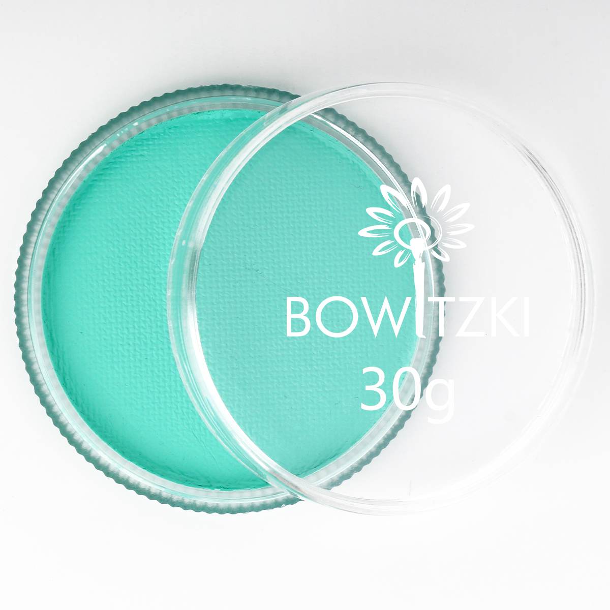 30g Professional Face Body Paint Cake - uv pastel turquoise