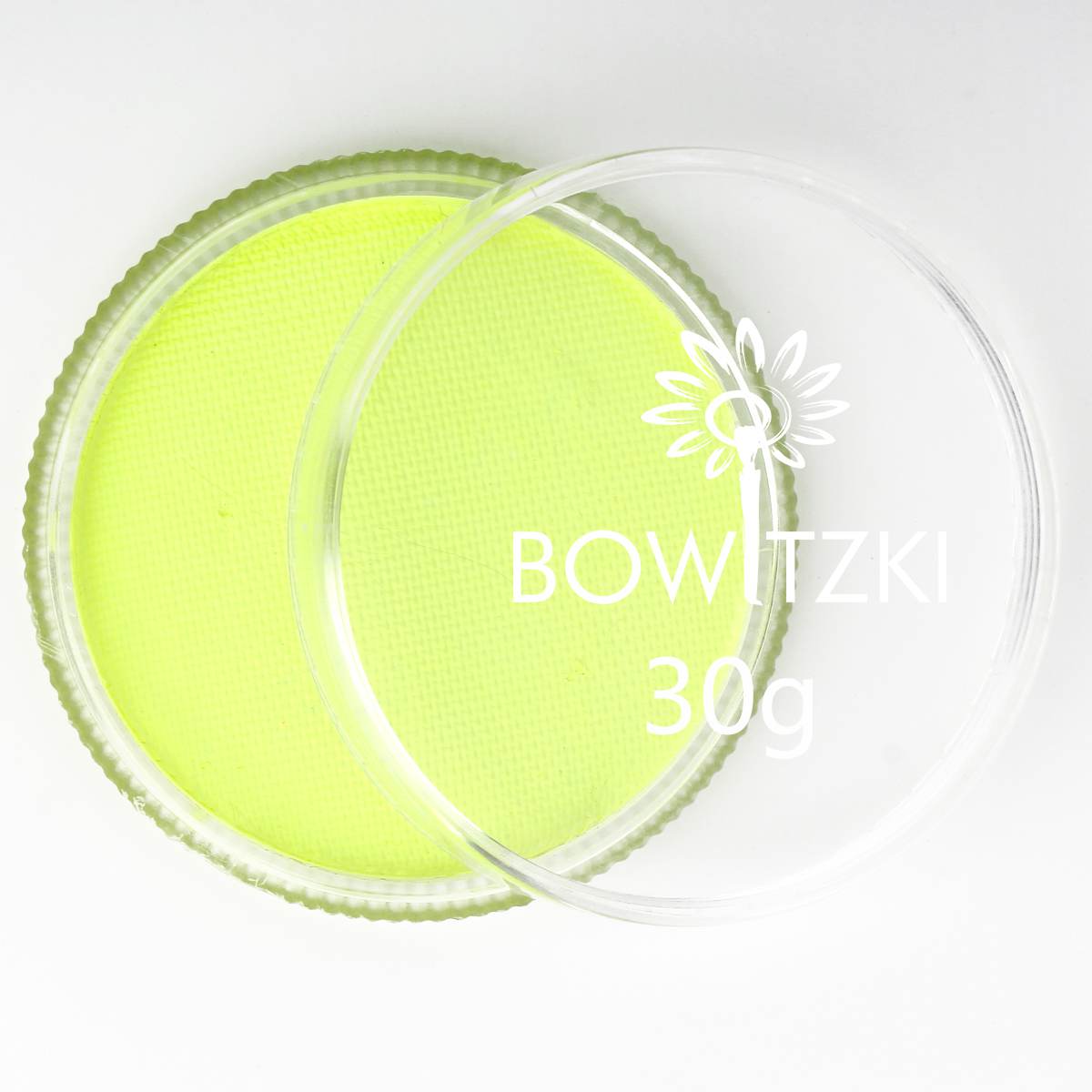 30g Professional Face Body Paint Cake - uv pastel yellow