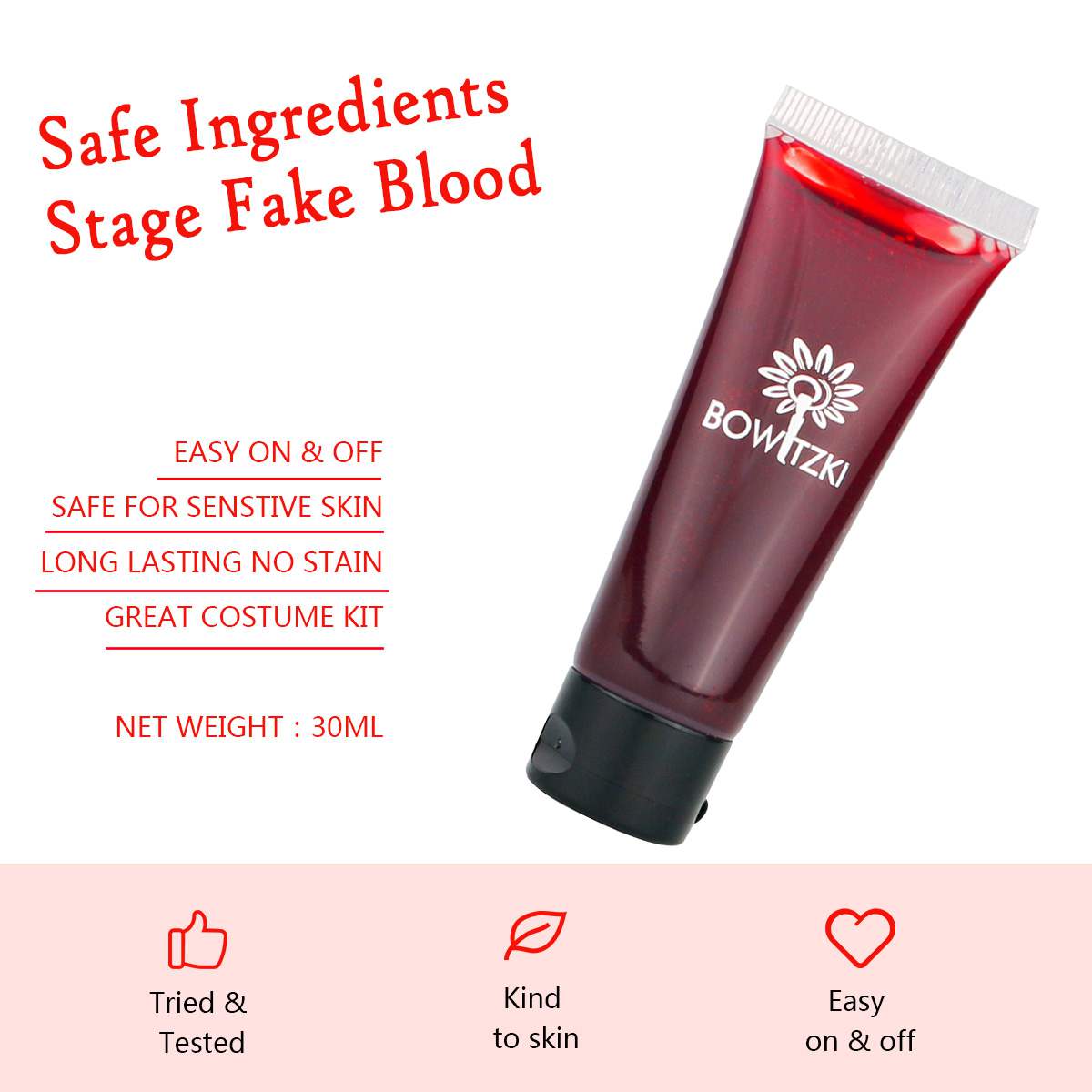 Halloween Water Based Cream Liquid Face Paint