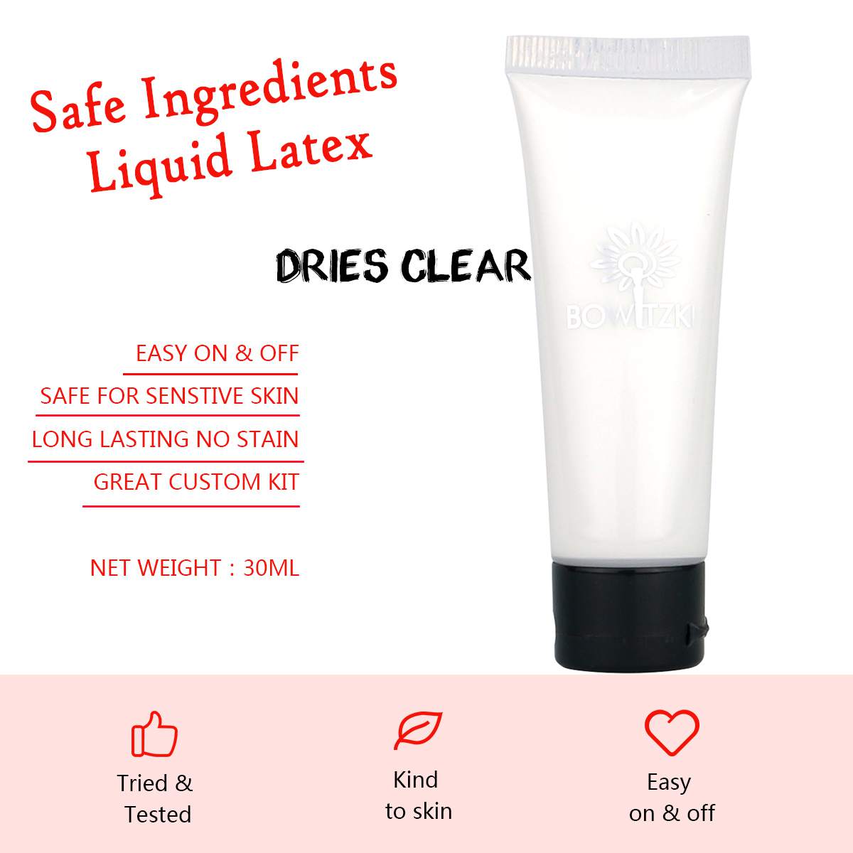 Halloween Water Based Cream Liquid Face Paint