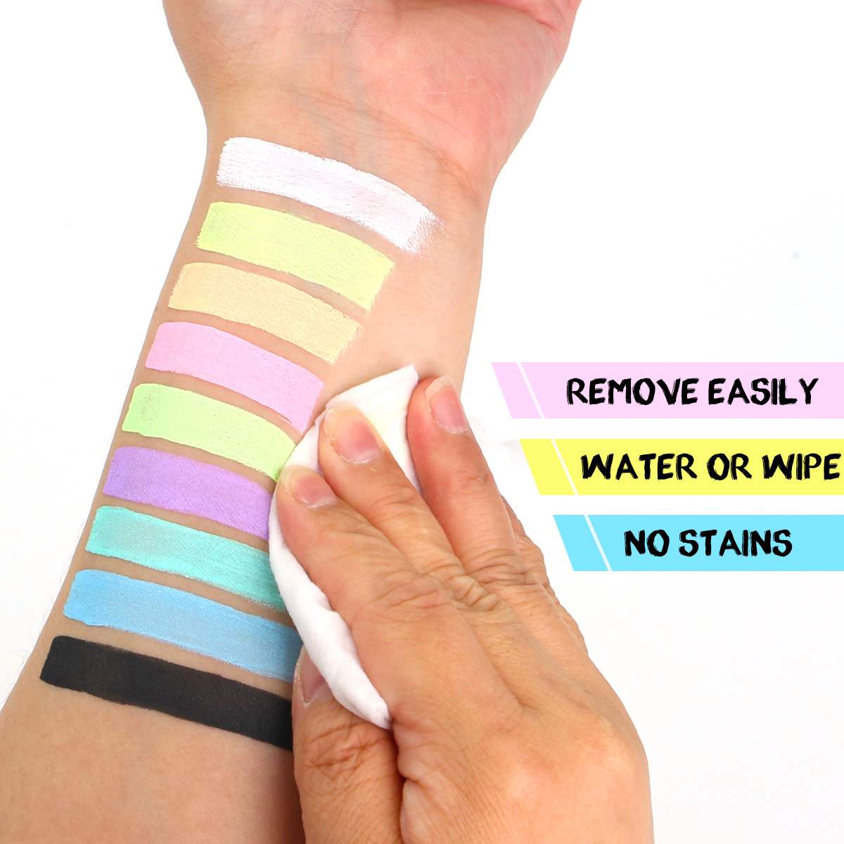 9 Colors Water Activated Eyeliner palette