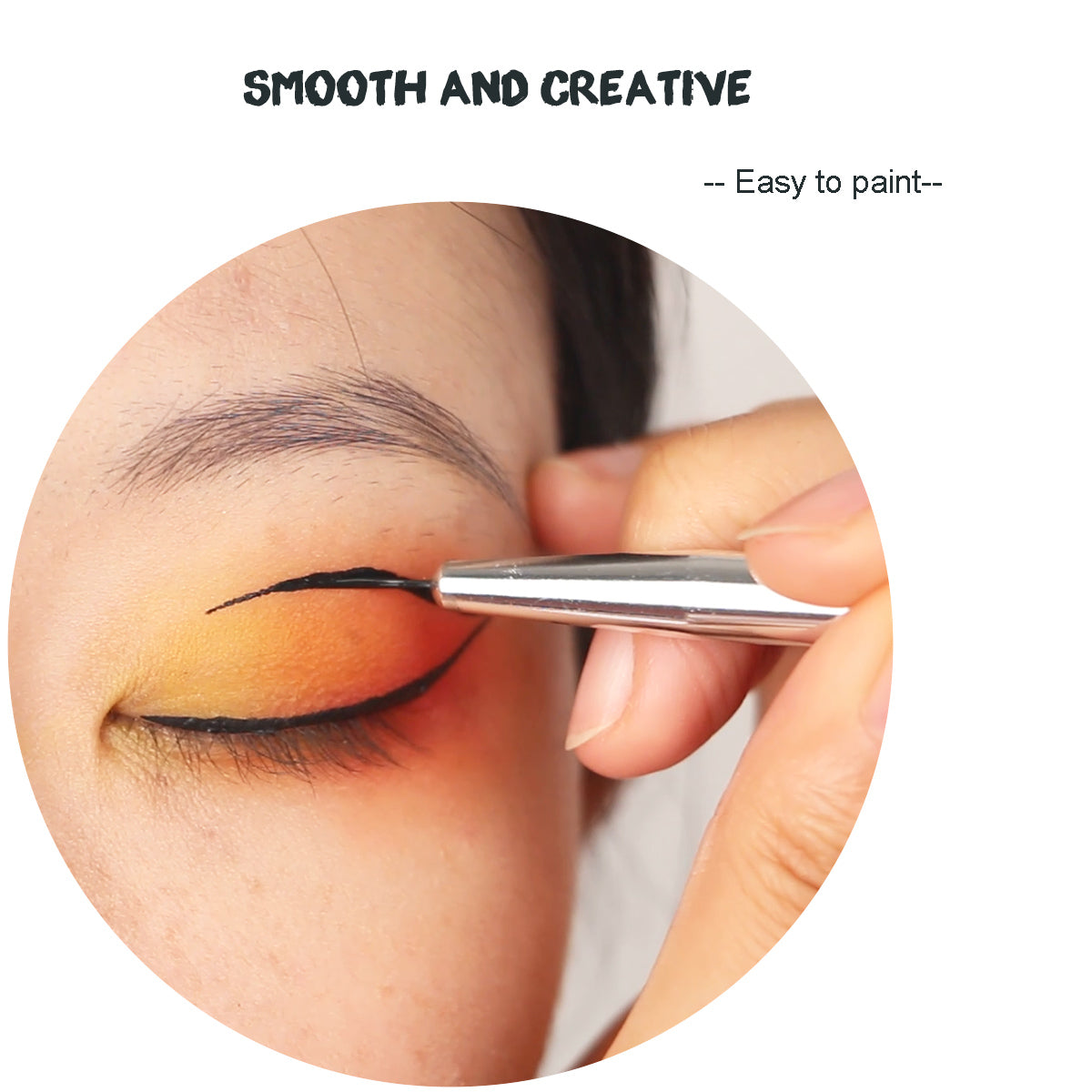 Water Activated Eyeliner Brush 3 Pieces Set