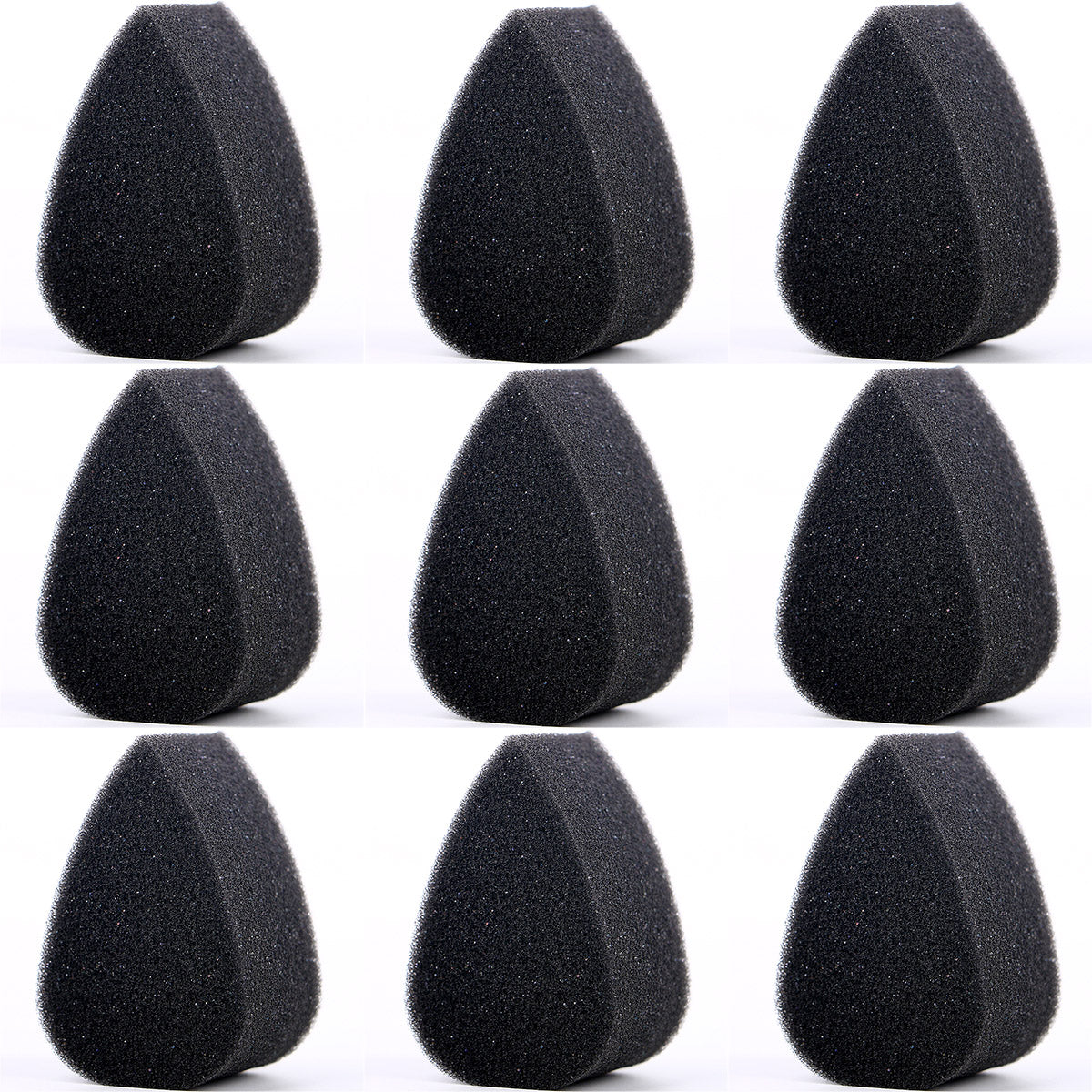 3 pcs/ 6pcs Face Paint Sponges Petals Black High for Art Work and Body Paint