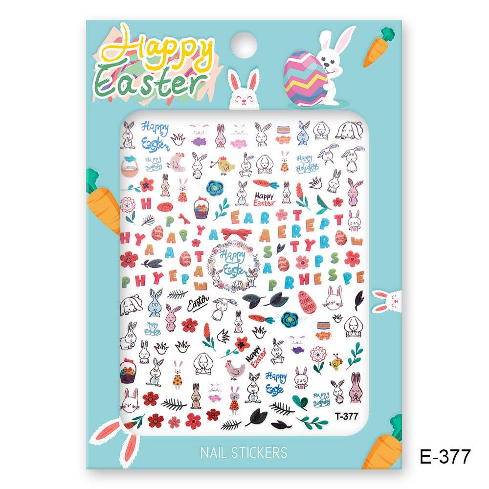 Ostern-Nagelsticker