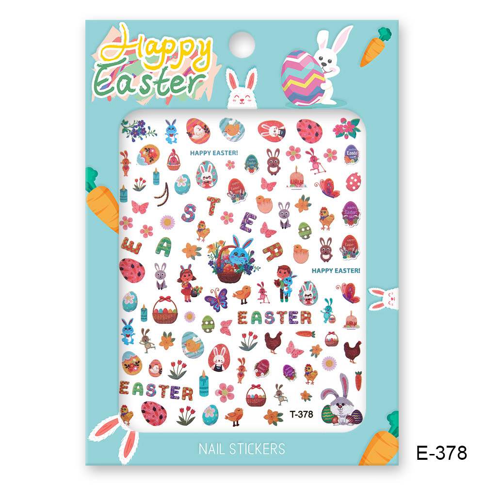 Ostern-Nagelsticker