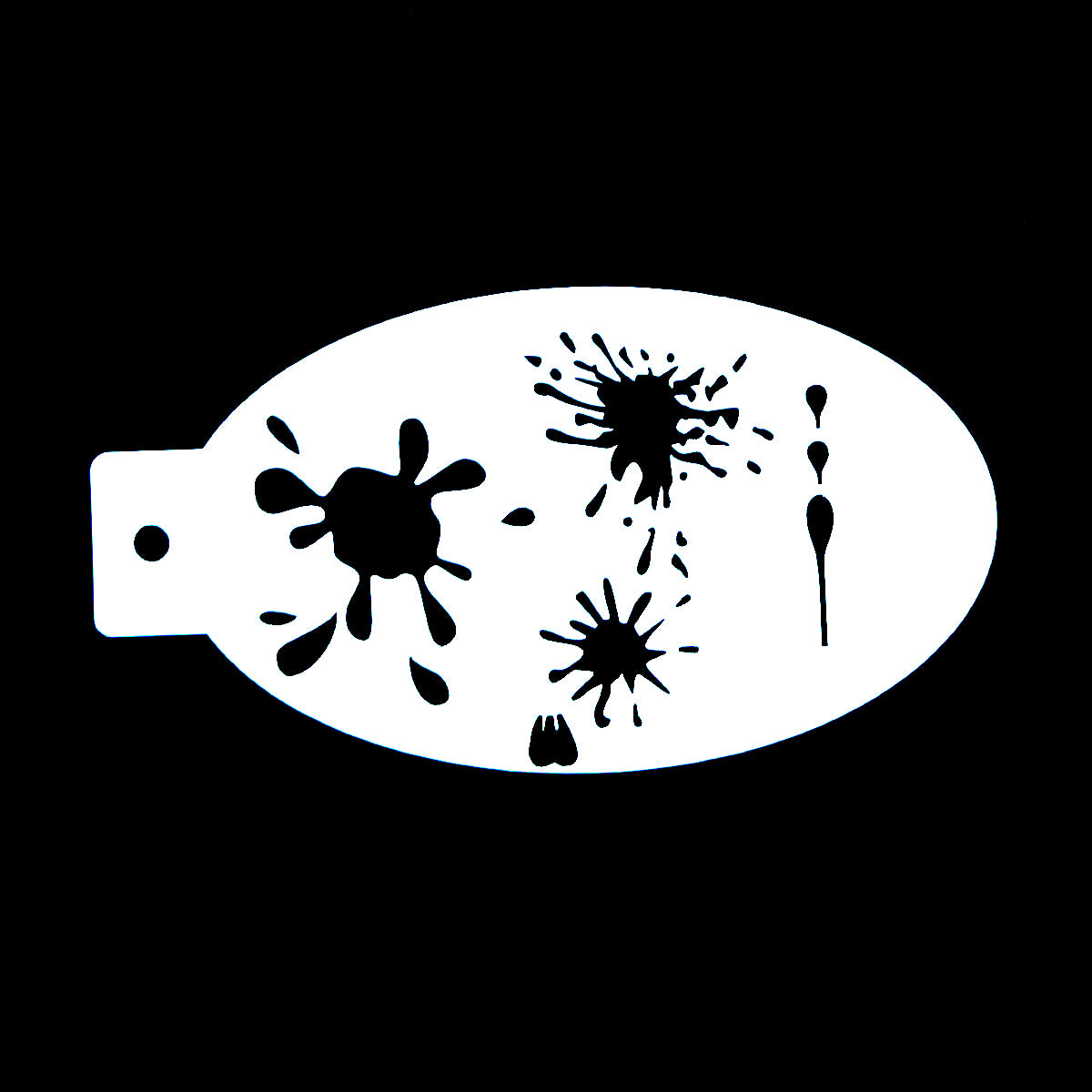 Reusable Face Paint Stencil- Halloween