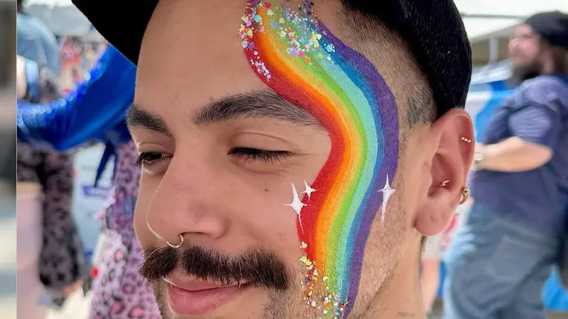 Easy & Fun Pride Face Paint Ideas to Celebrate Love and Color