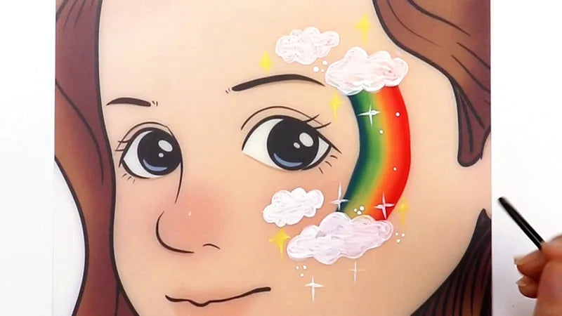 Quick & Easy Rainbow Face Paint: 3-Step Guide