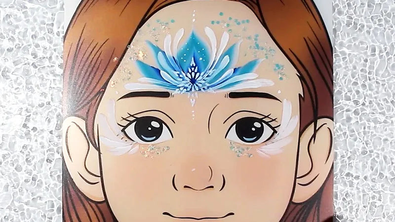 Princess Crown Face Painting Tutorial