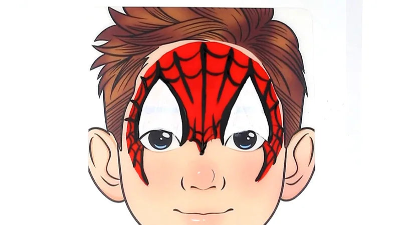 Spider Man Face Paint: A Simple 3-Step Guide for Parents