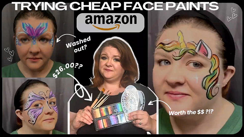 Trying a Cheap Face Paint Kit - Is It Worth the Money?