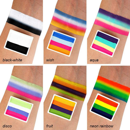Professional One Stroke Face Paint Candy Palette