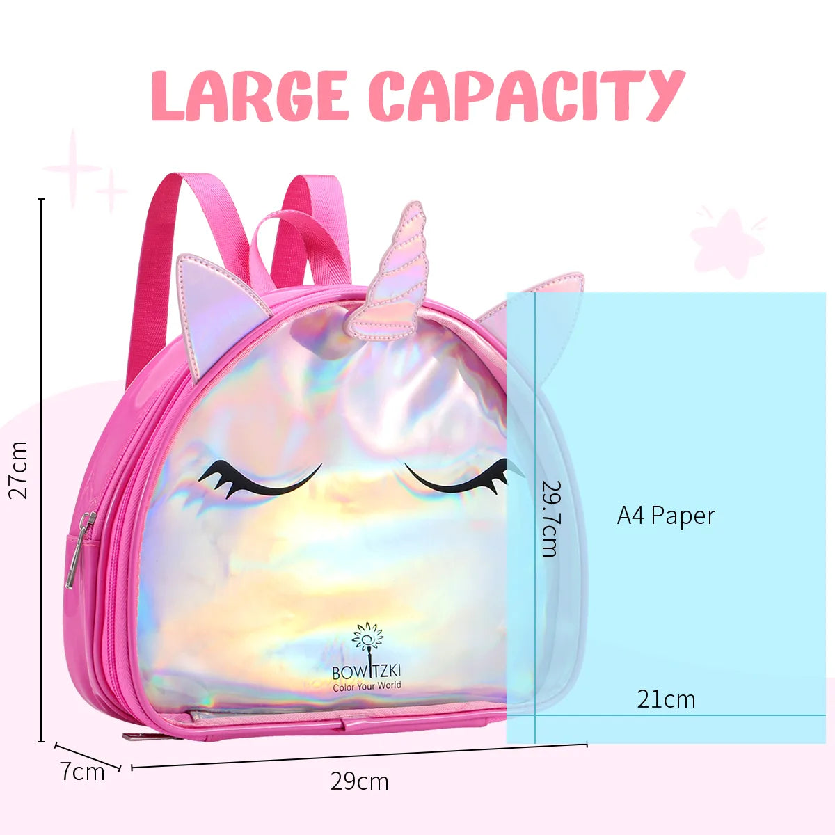 Unicorn Face Paint Bag for Kids - Pink