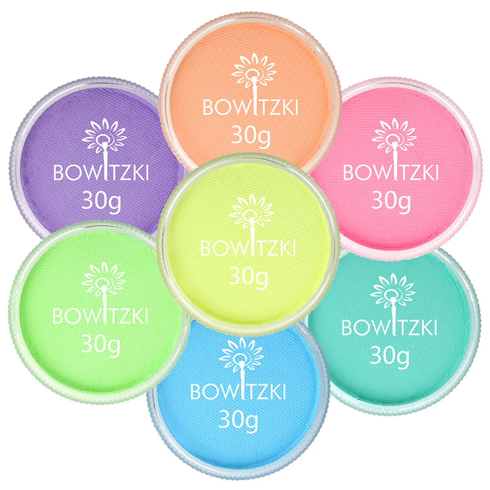 30g Professional Face Body Paint Cake Matte Bundles