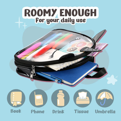 Unicorn Face Paint Bag for Kids - Black