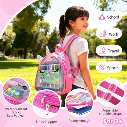 Unicorn Face Paint Bag for Kids - Pink