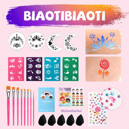 Unicorn Face Paint Kit for Kids - Pink