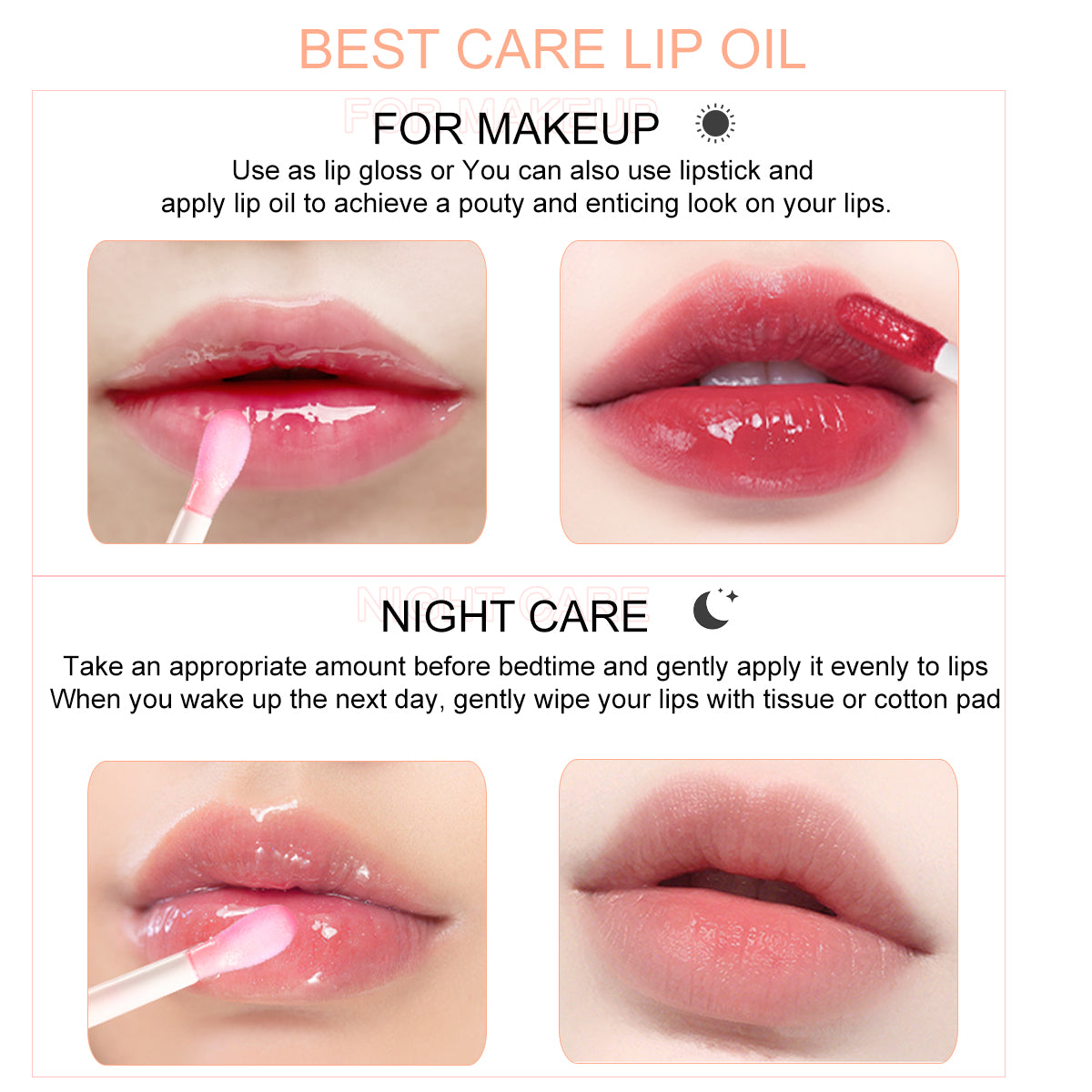 Brillo labial que cambia de color