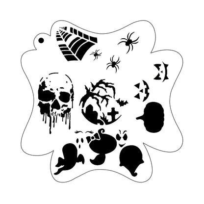 5 in 1 Reusable Face Paint Stencils