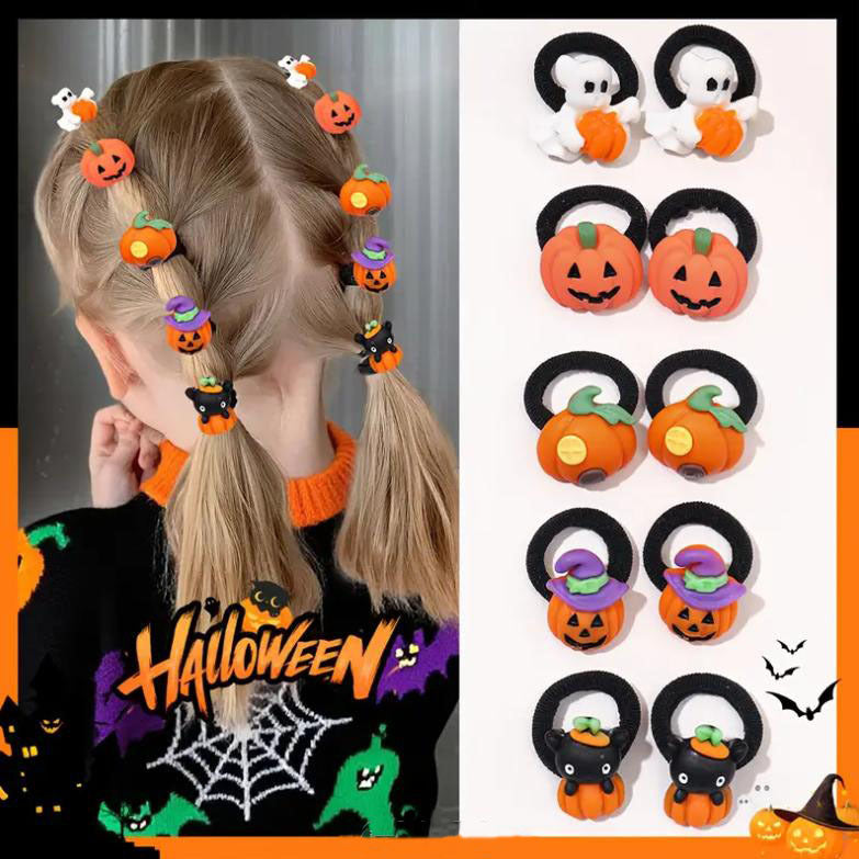 Cute Halloween Pumpkin Ghost Children&
