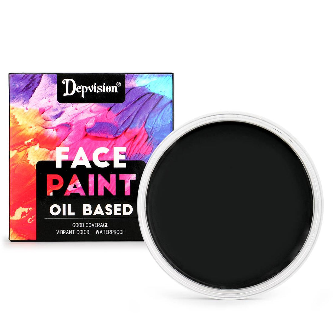 Waterproof Oil Based Face Paint - Black