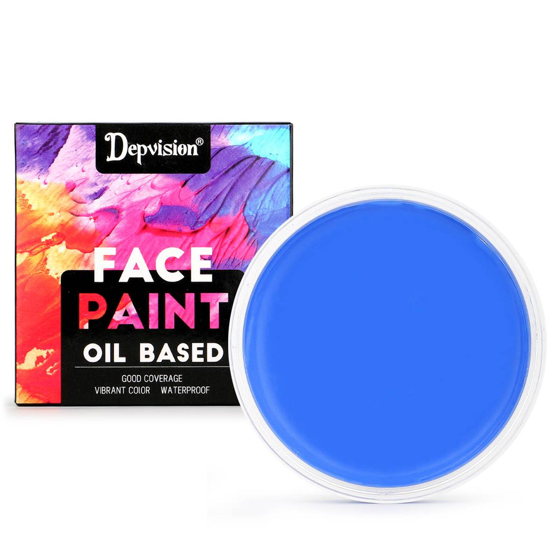 Waterproof Oil Based Face Paint - Blue