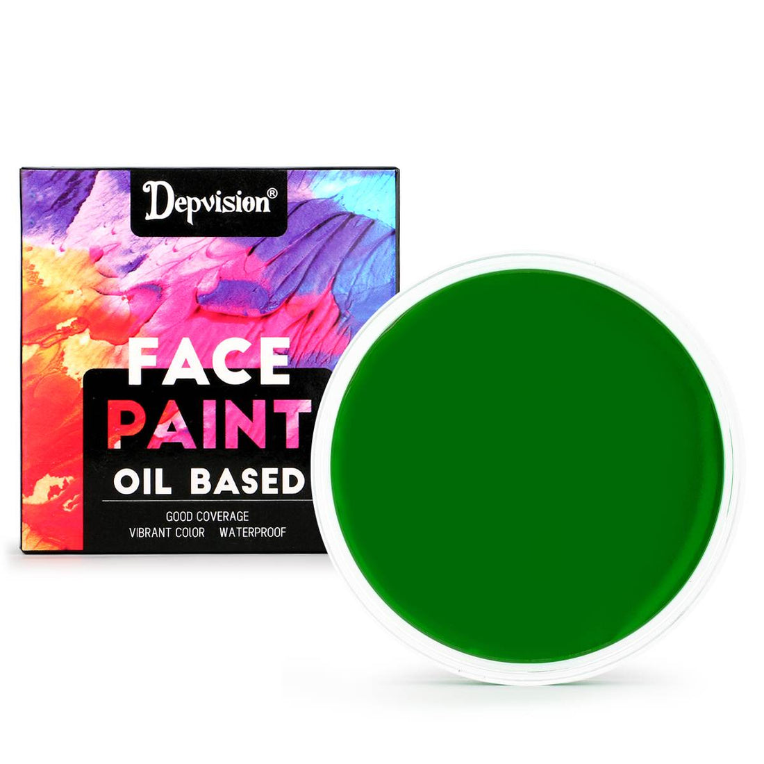 Waterproof Oil Based Face Paint - Light Green