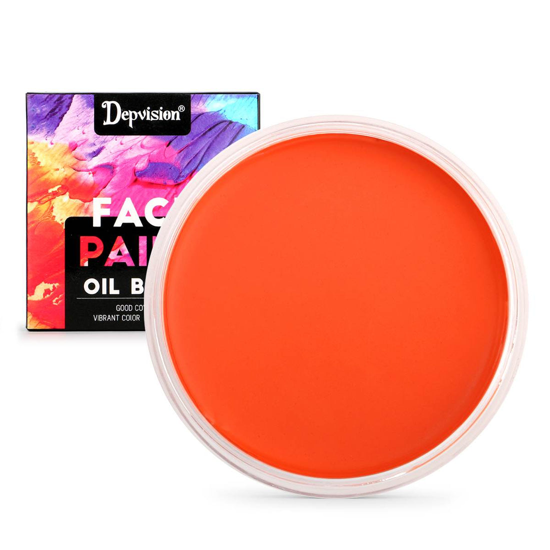 Waterproof Oil Based Face Paint - Orange