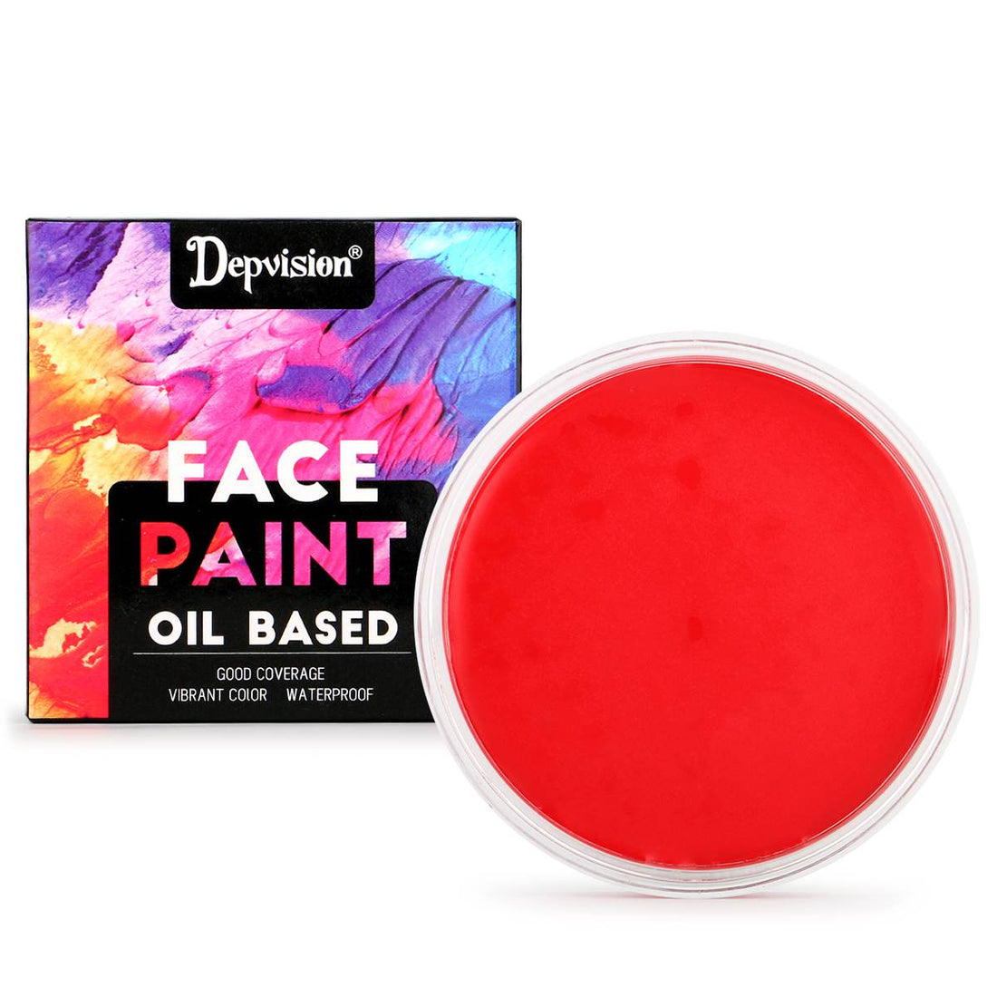 Waterproof Oil Based Face Paint - Red