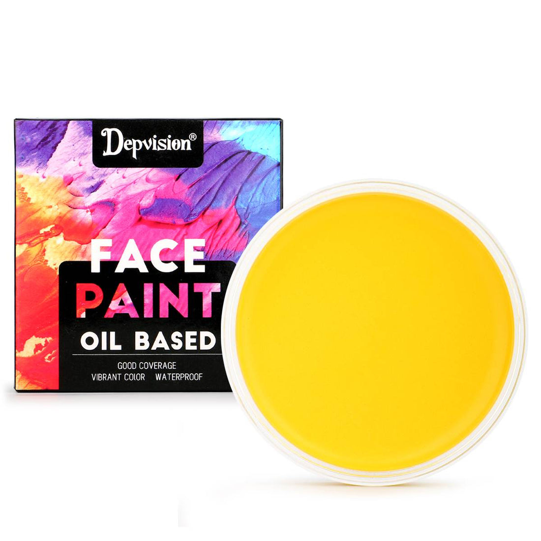 Waterproof Oil Based Face Paint - Yellow