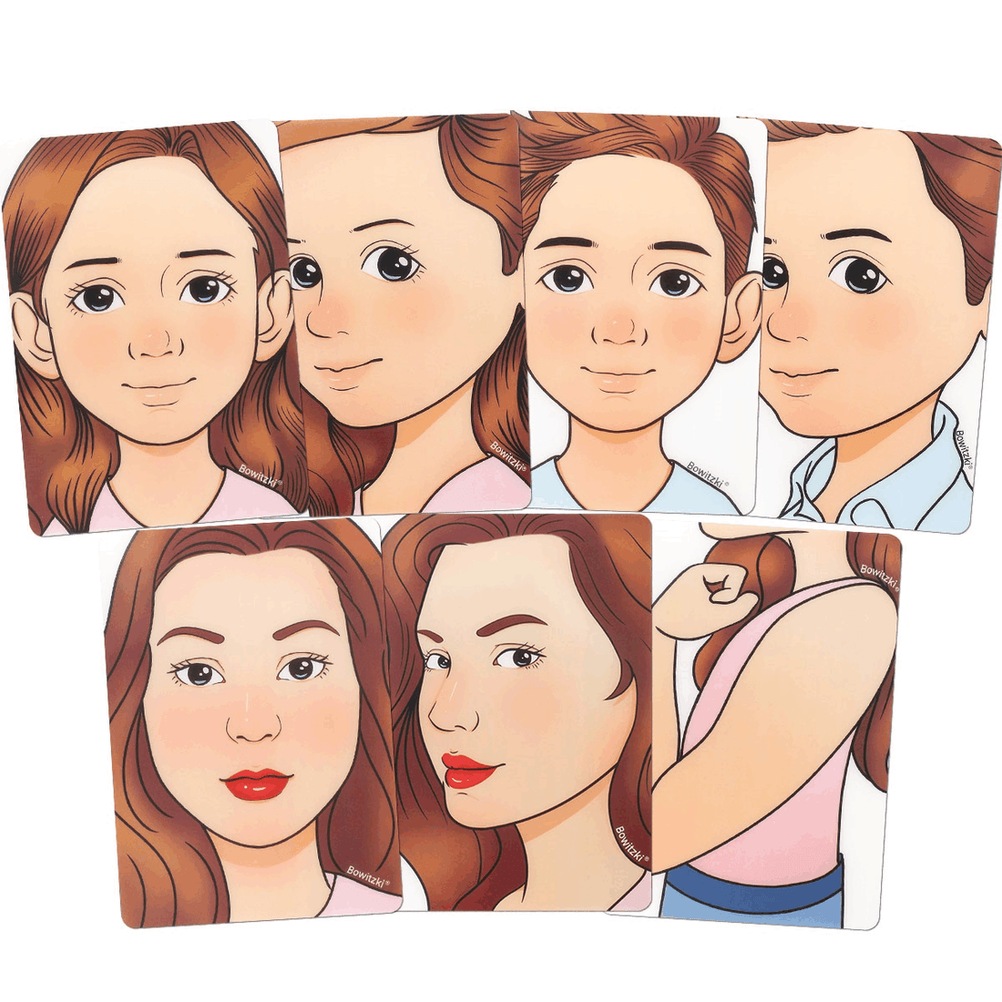 Tablero de práctica de pintura facial