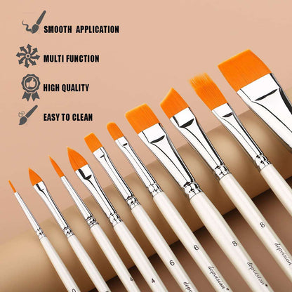 Face Paint Brushes Set - DEP