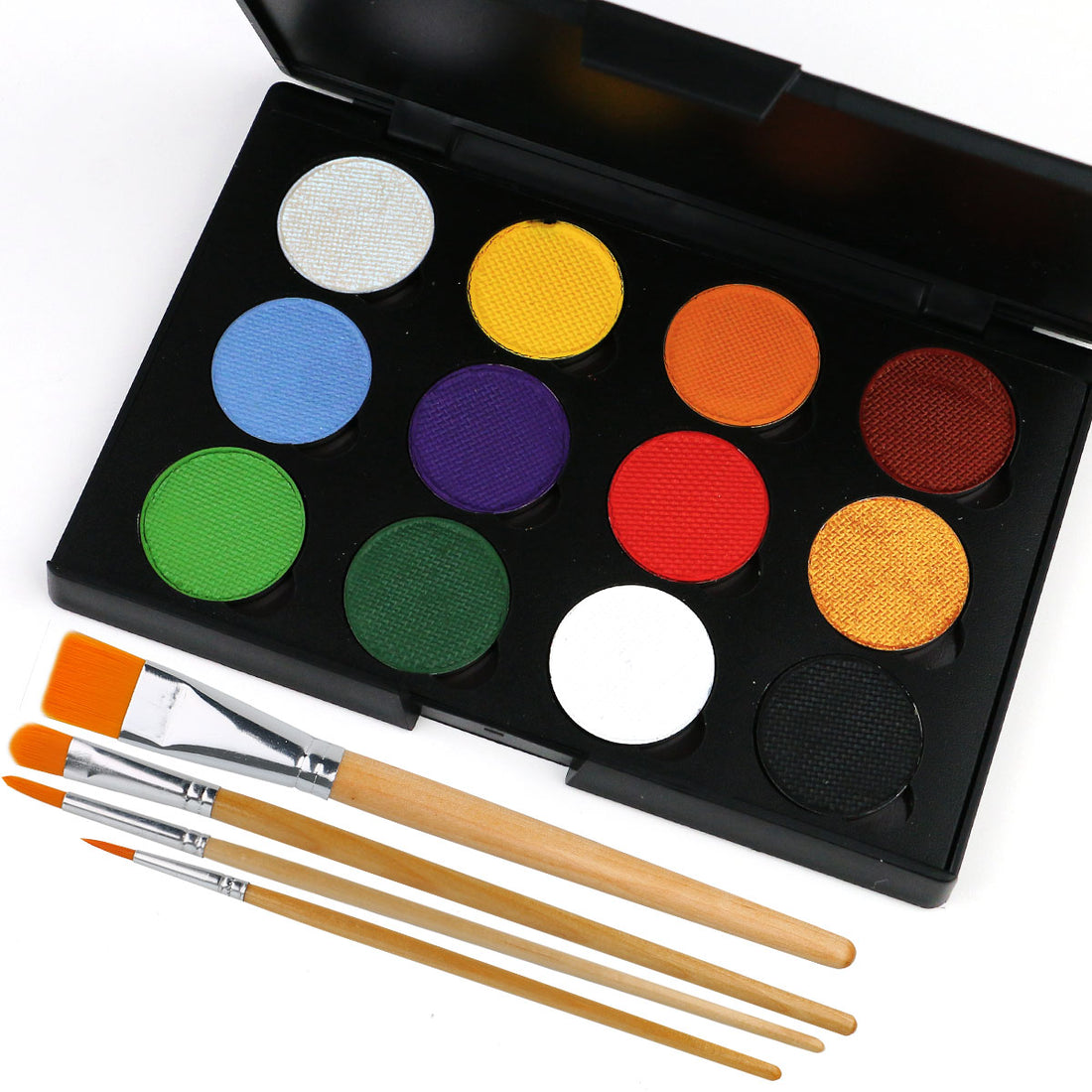 12 Colors Face Paint Retro Eyeliner Magic Palette-fruit