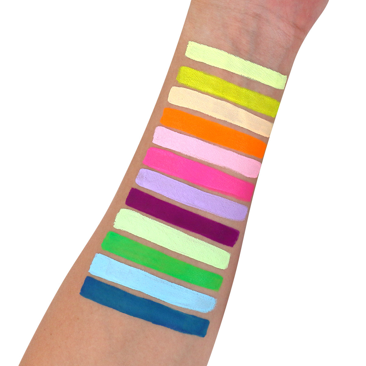 12 Colors Face Paint Retro Eyeliner Magic Palette-icecream