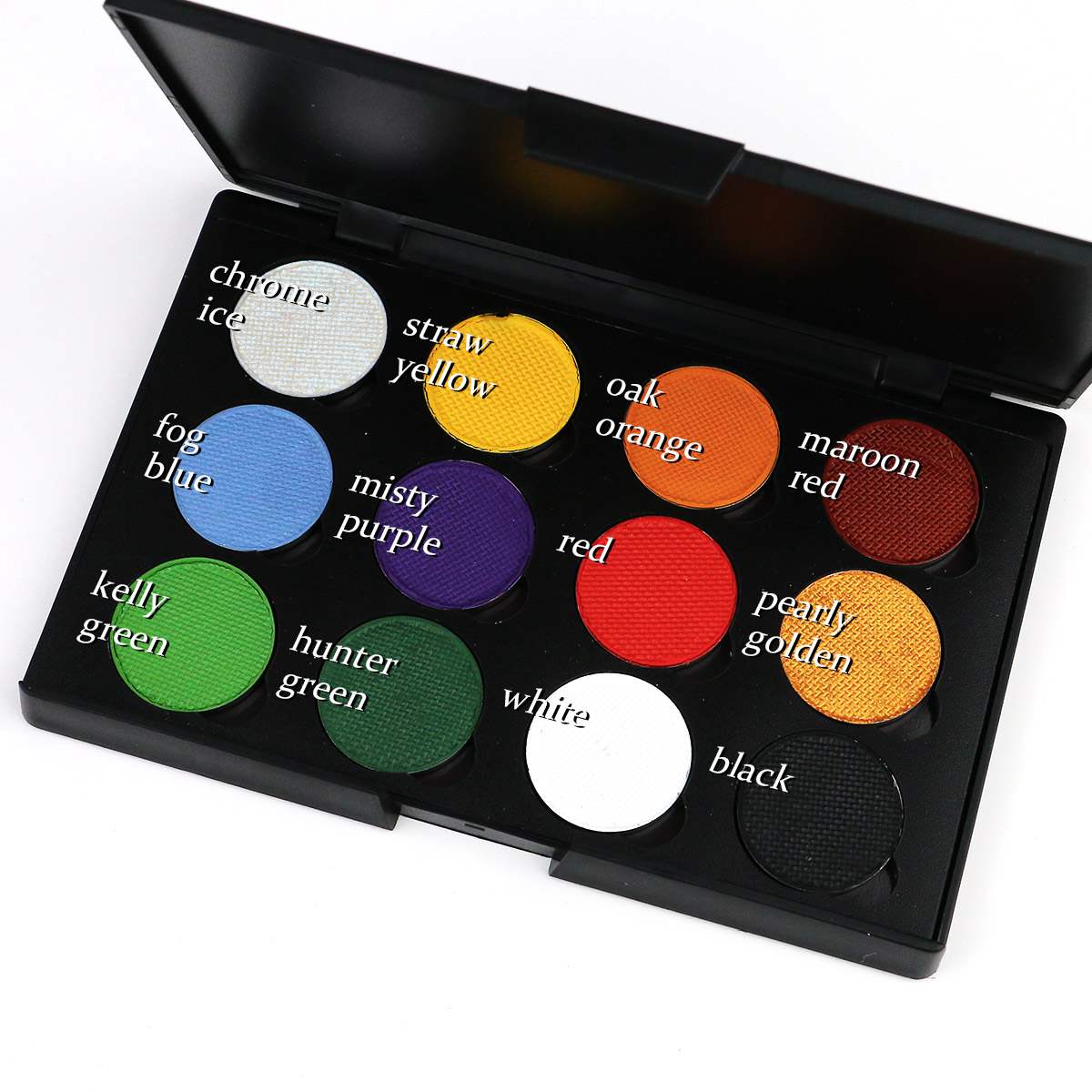 12 Colors Face Paint Retro Eyeliner Magic Palette-fruit