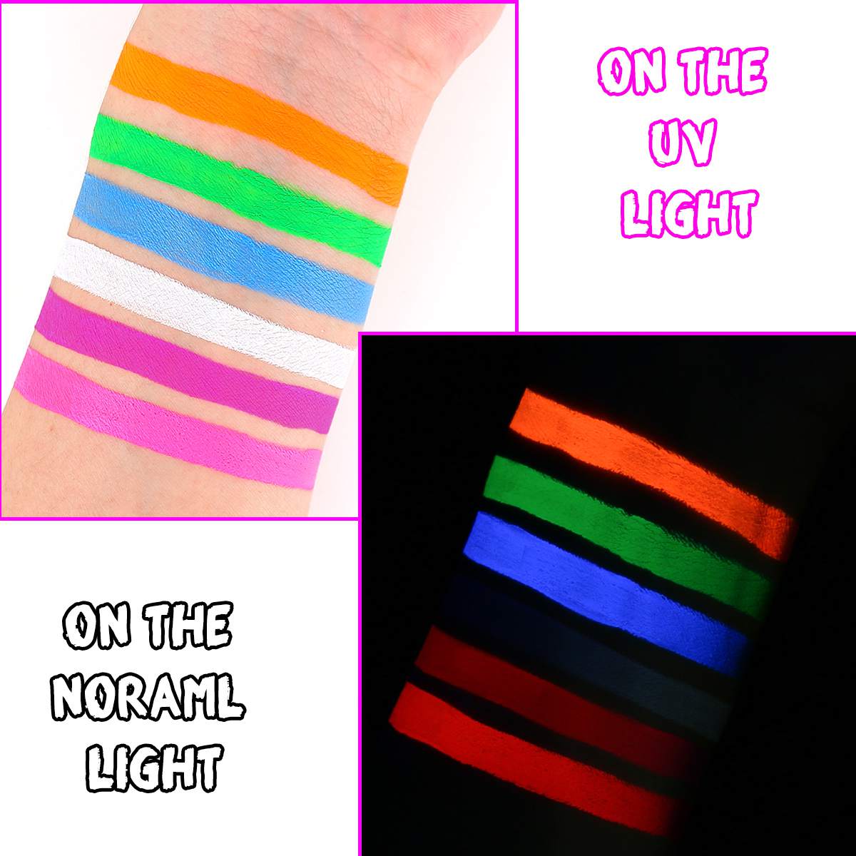 50g Split Cake Face Paint - Nature