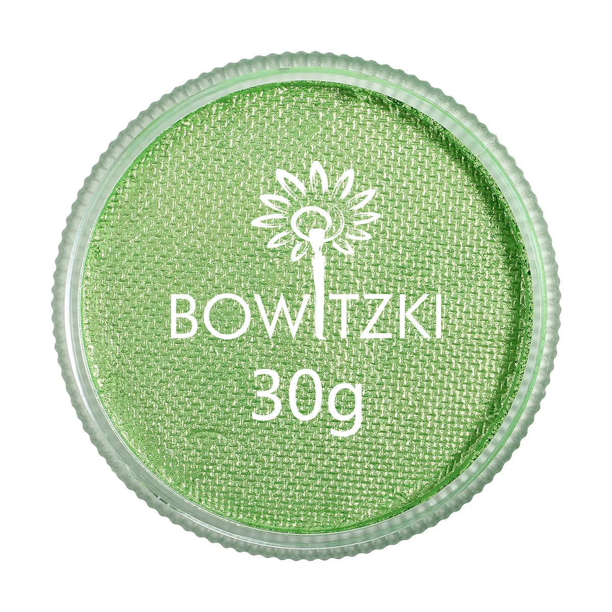 30g Professional Face Body Paint Cake - pearly green