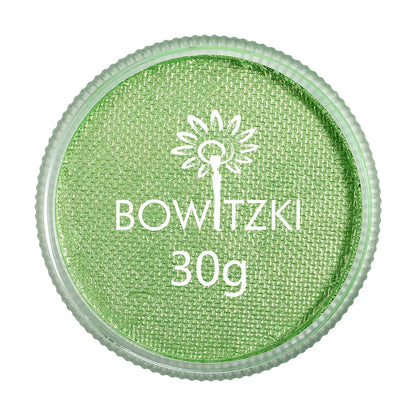 30g Professional Face Body Paint Cake - pearly green