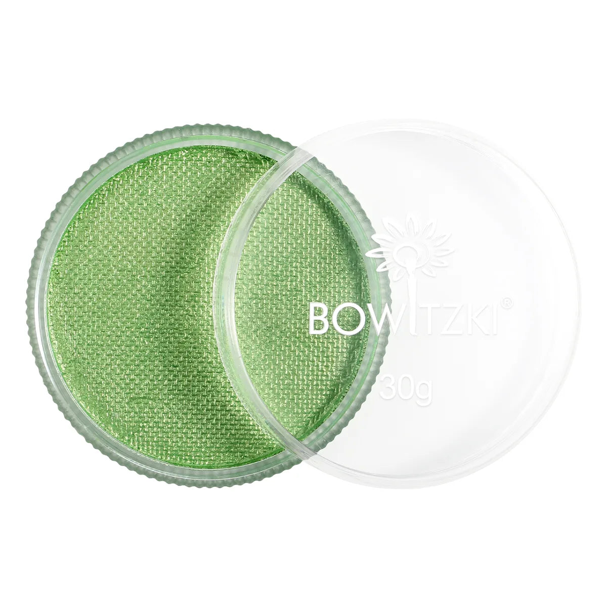 30g Professional Face Body Paint Cake - pearly green
